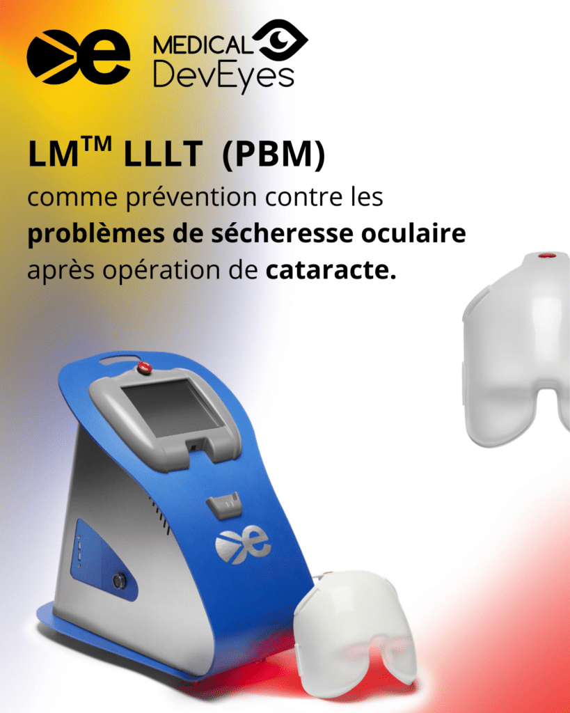 LM LLLT et sècheresse post cataracte